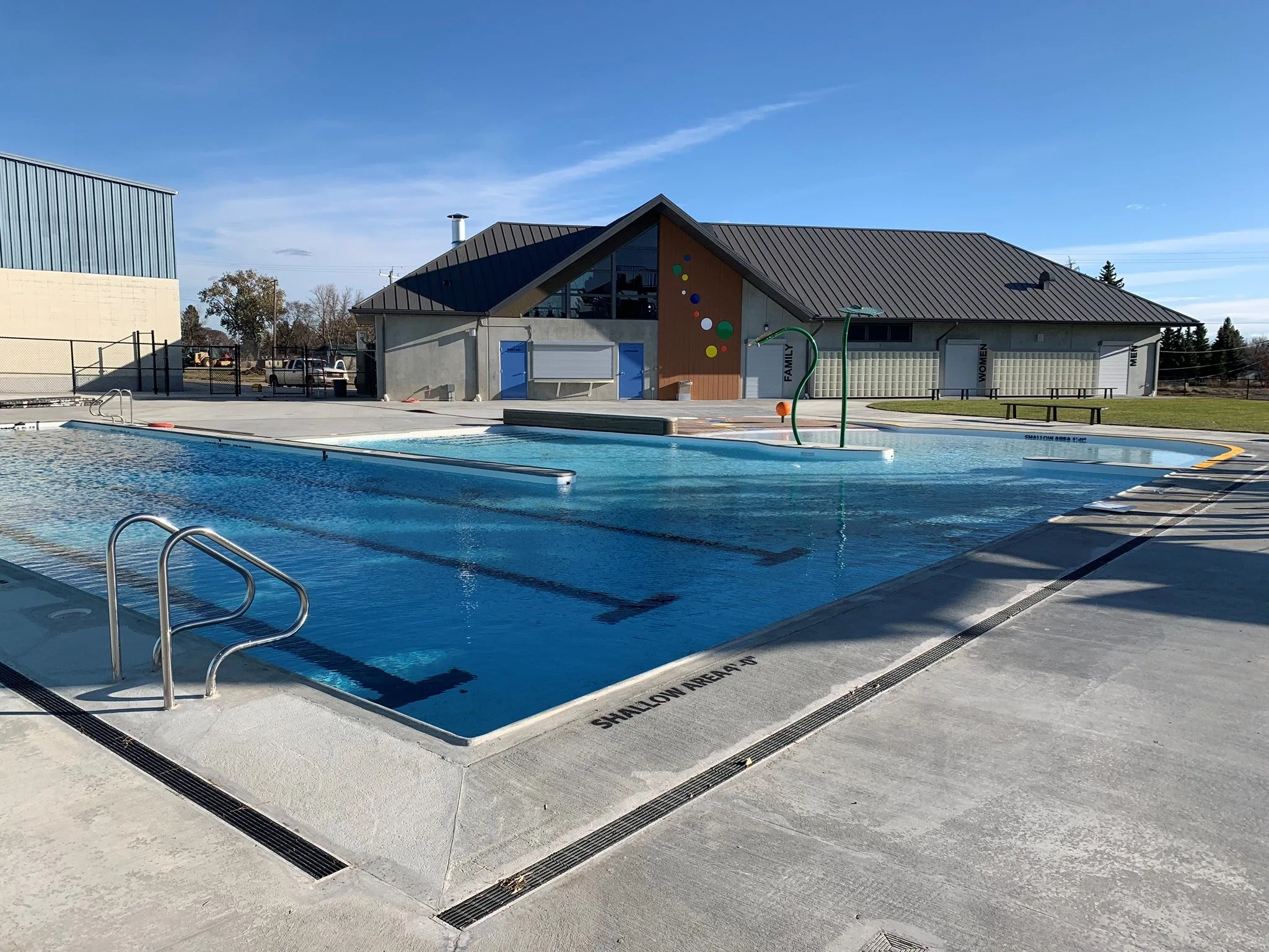 Pool, Picture Butte Aquatic Centre built by Premiere Builders