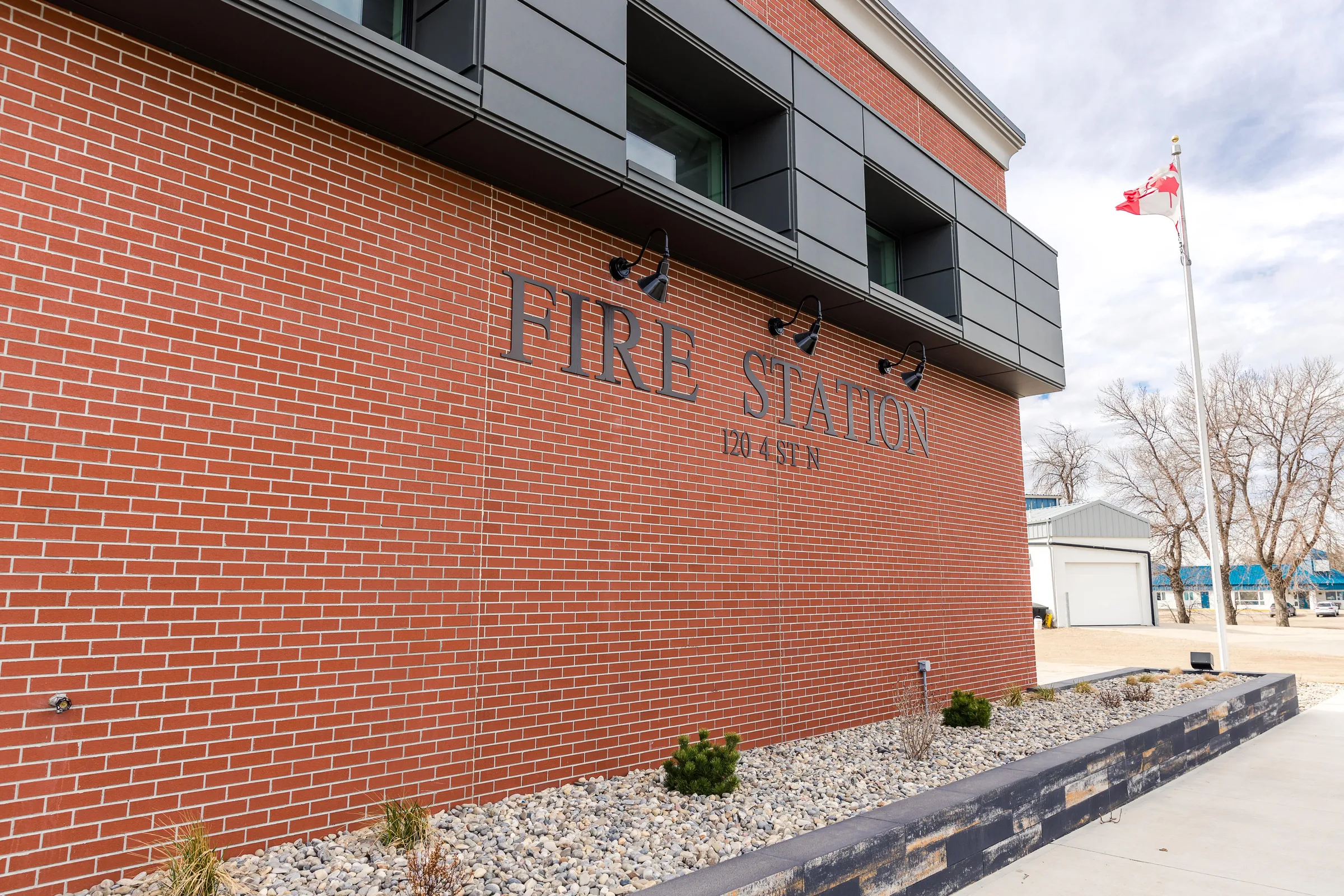 Picture Butte Fire Hall built by Premiere Builders
